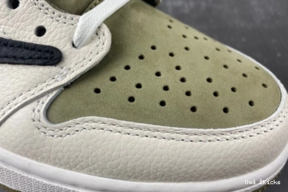 Bright Low Retro 1 Olive 81 Scott FZ3124-200 Golf Travis Neutral Jordan 1013